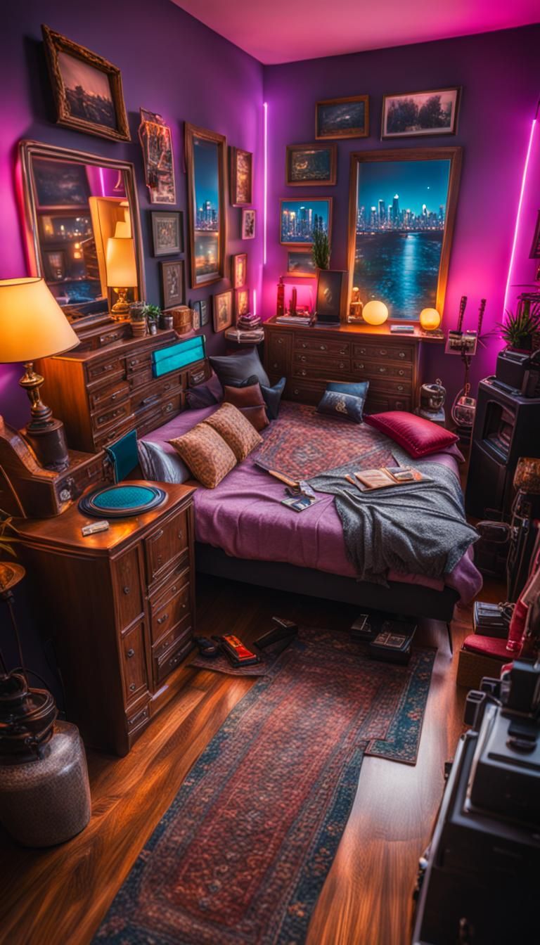 80's bedroom