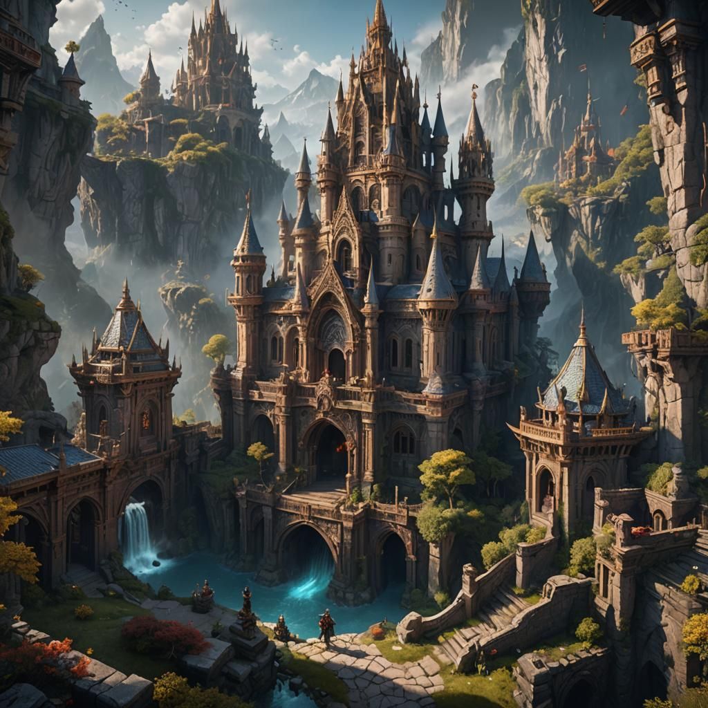 Good Conquers Evil: Detailed Matte Painting