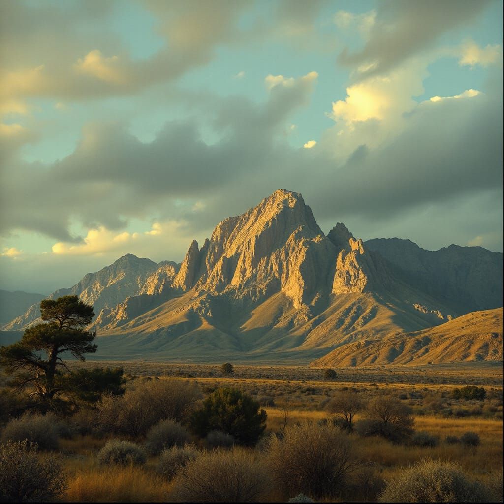 Nostalgic Vintage Scene in Detailed Matte Painting