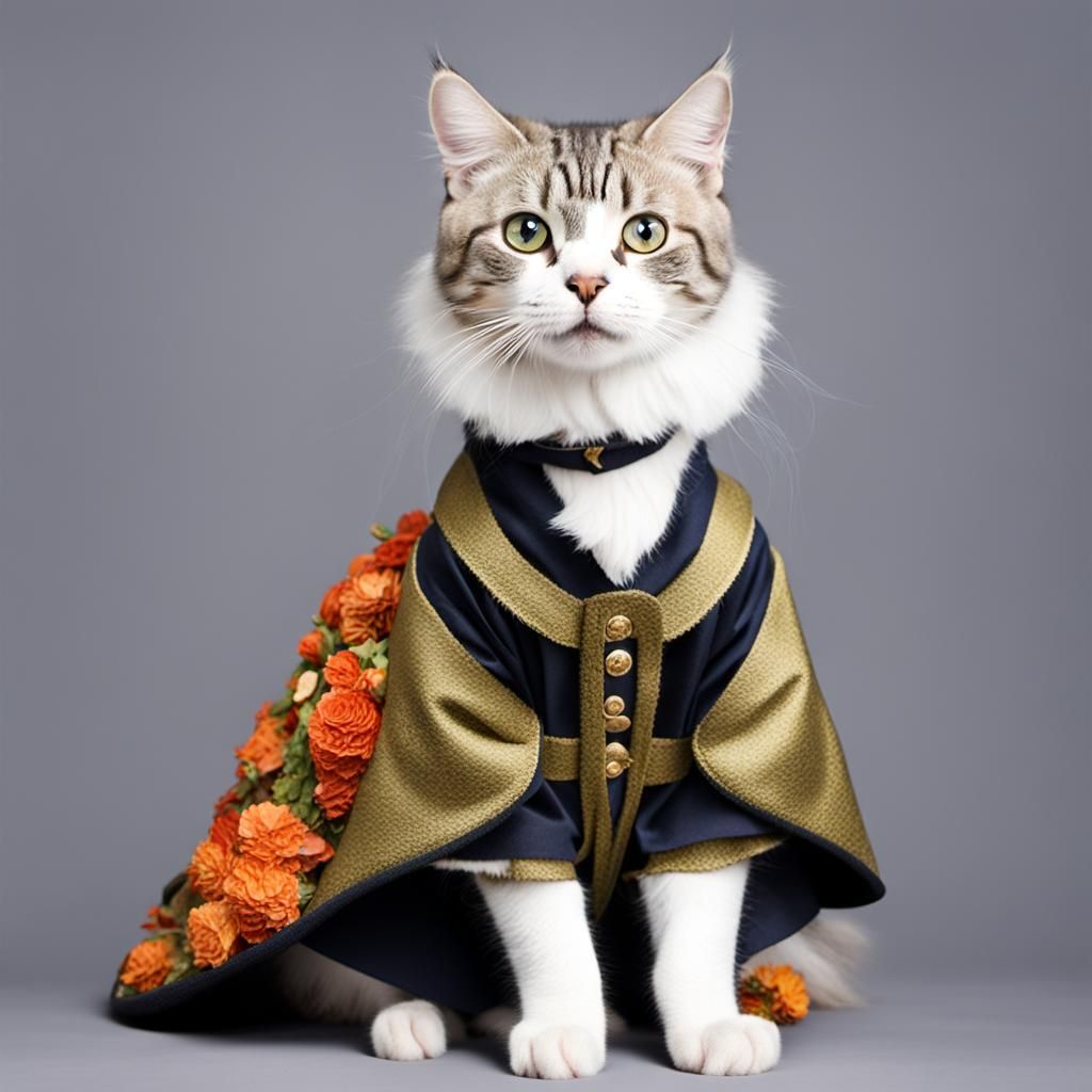 Cats in Costumes from Around the World