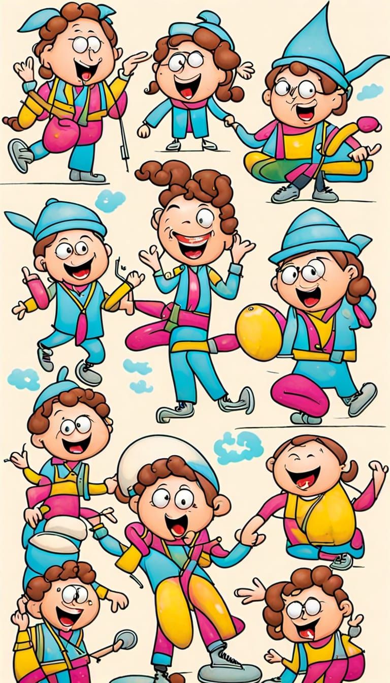 Surreal Night Cafe Scene with a Grumpy Old Man and an AI