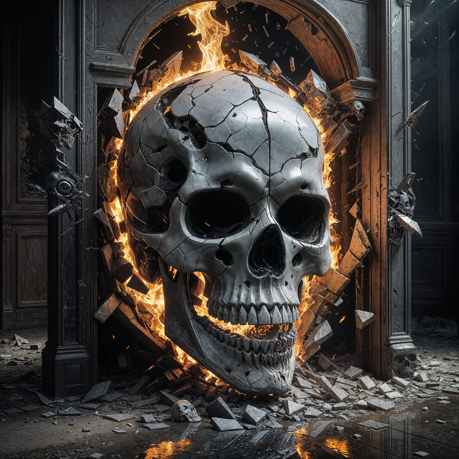 Shattered Skull Reveals Hellish World