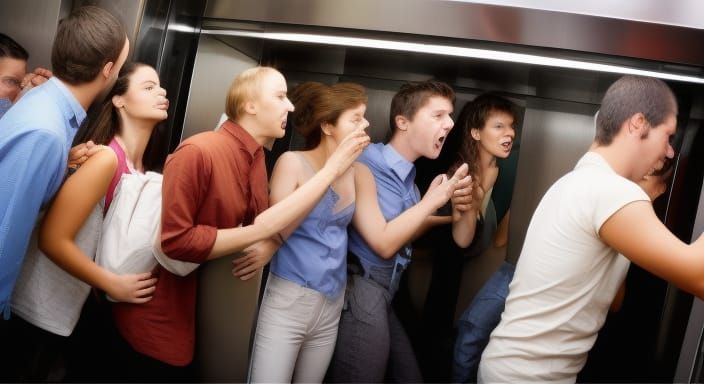 Fart in a Crowded Elevator: An Awkward Moment