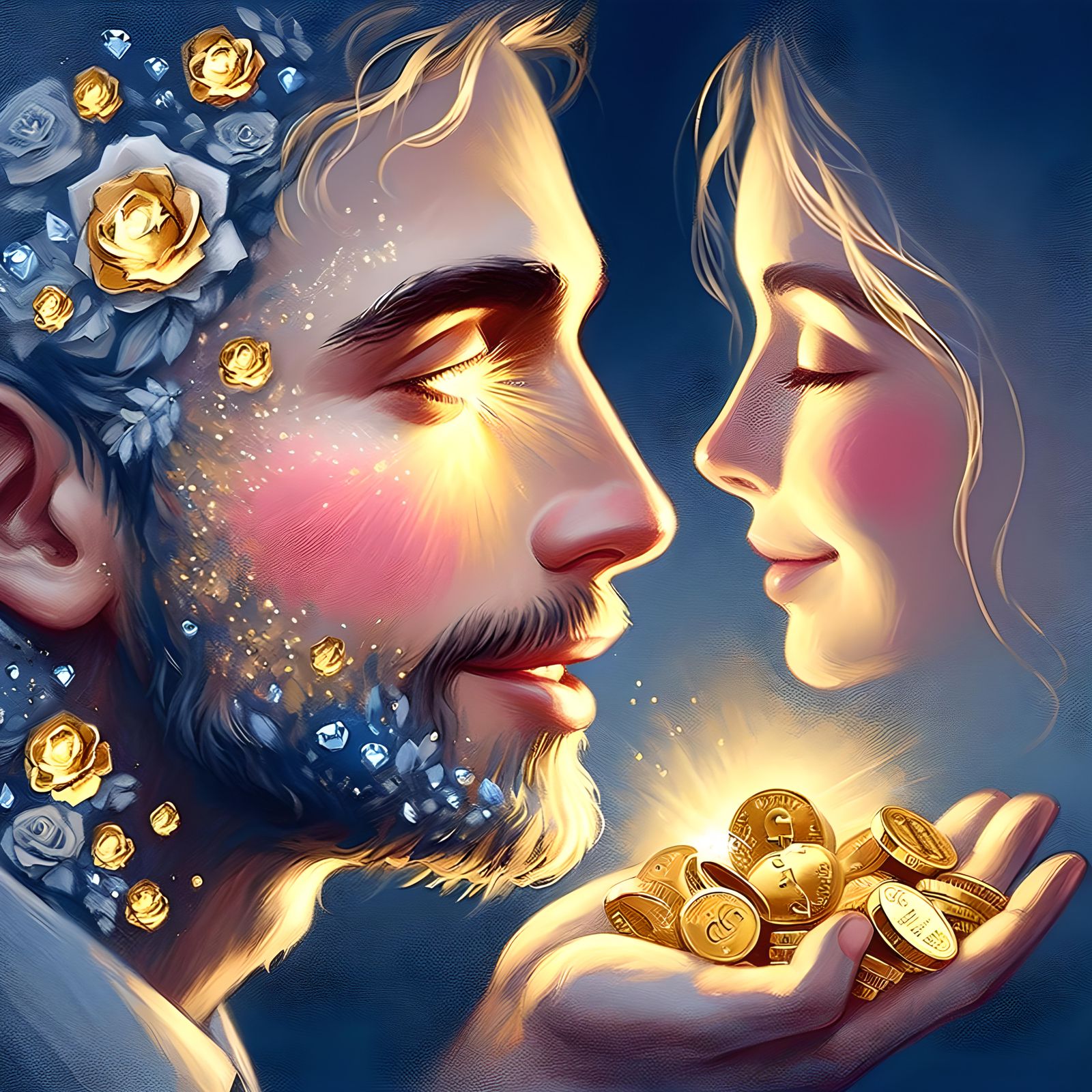 Romantic Portrait: A Love That Transcends Wealth