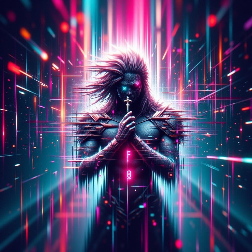 Glitch Effect: Past Meets Future in Digital Art