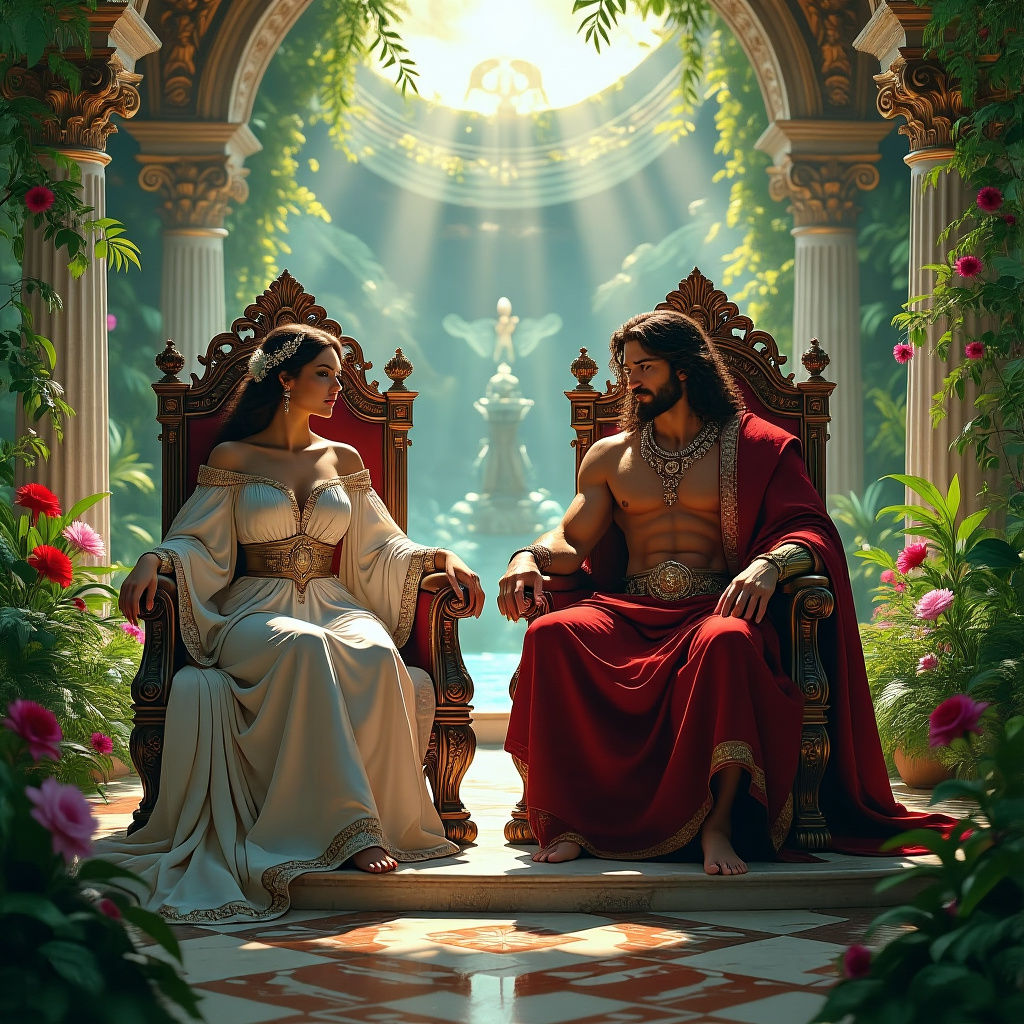 Divine Union in Renaissance Style