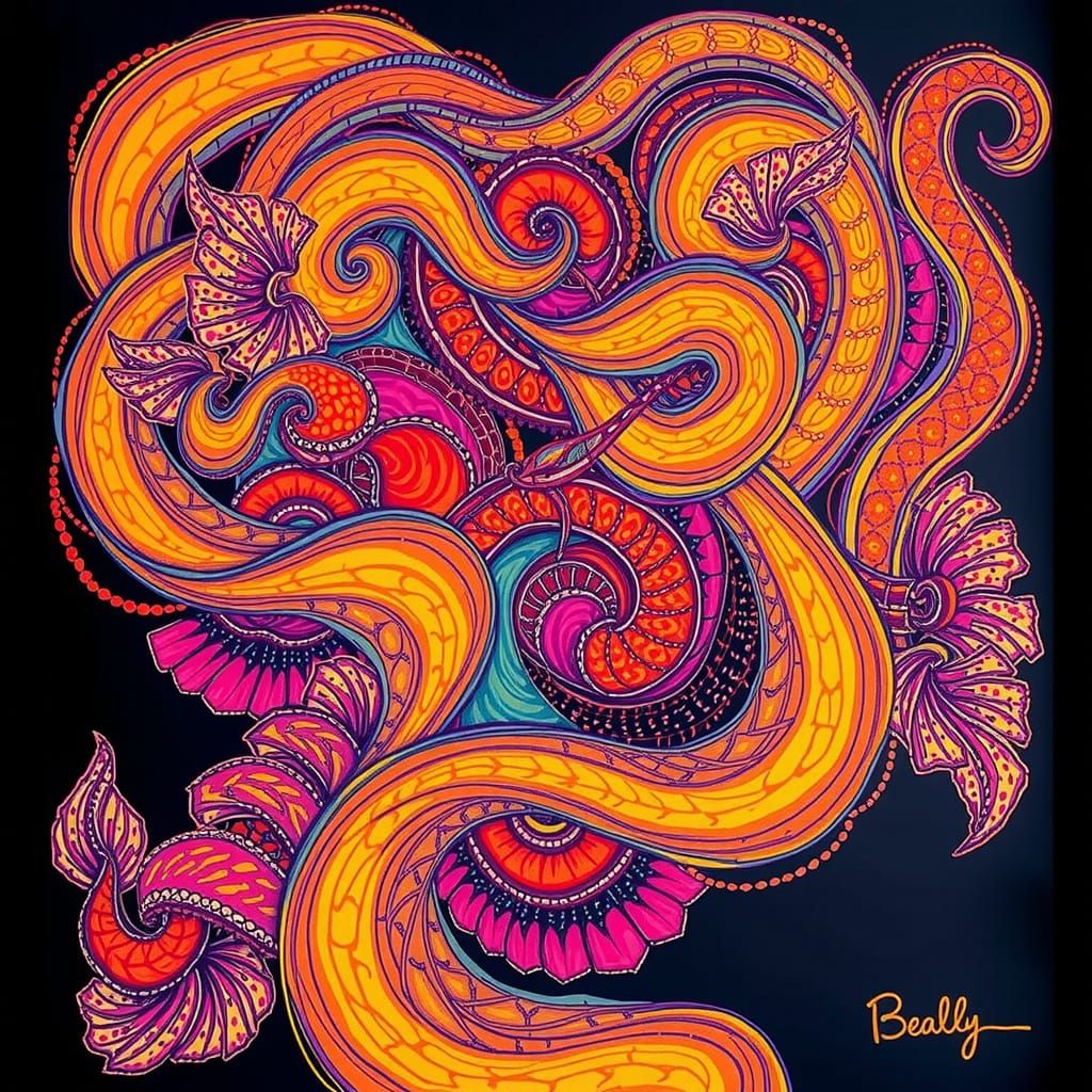 Reflected Glory: A Hyperrealistic Hairstyle of Life and Deat...