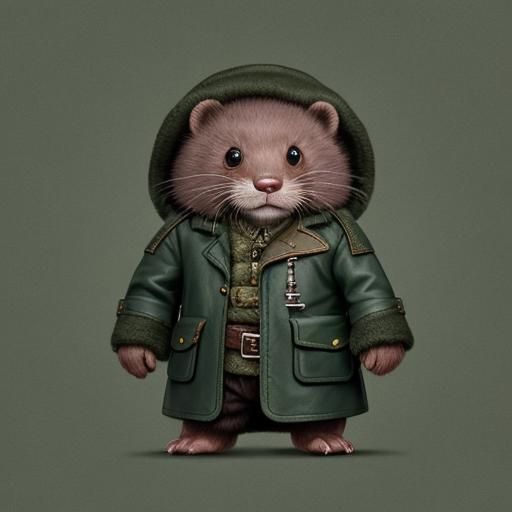 The other kind of mink coat