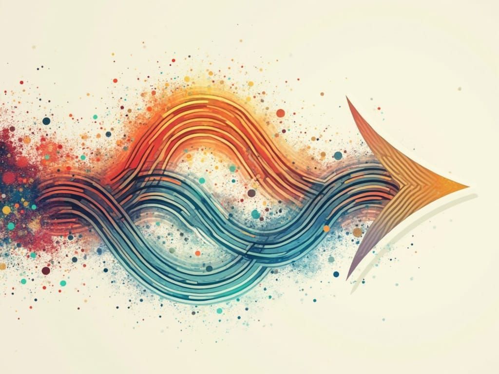 Expressive Poster in Flat Design