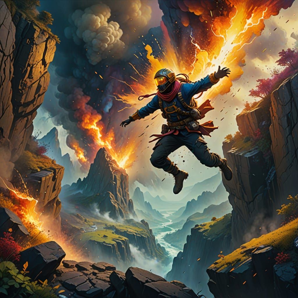 Daring Leap into Vibrant Fantasy