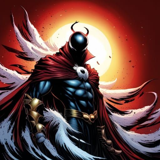 Spawn Comic Book Art by Brooks and Mumford