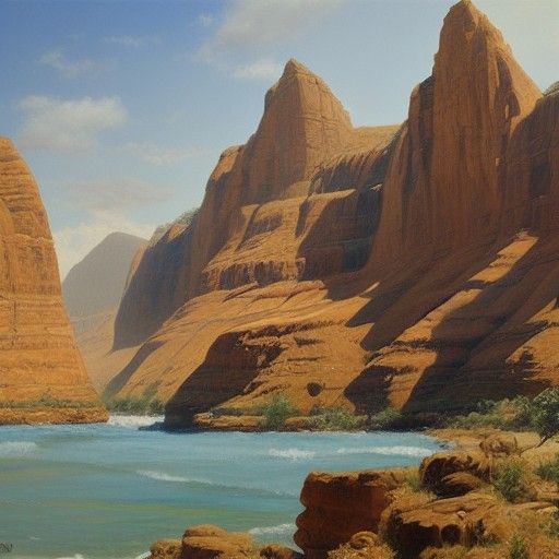 Friday: An Oil Painting Inspired Creation