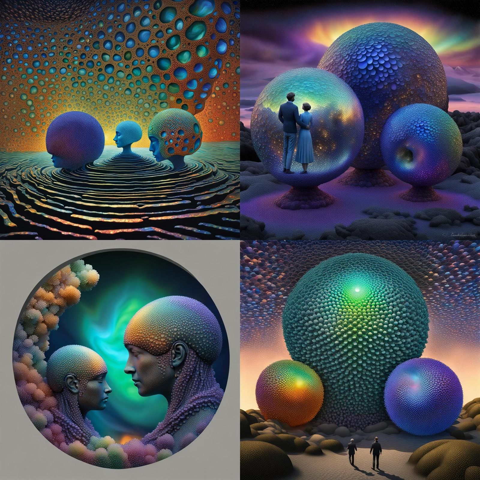 Abstract 3D Nautilus Spheres in Reflectivism