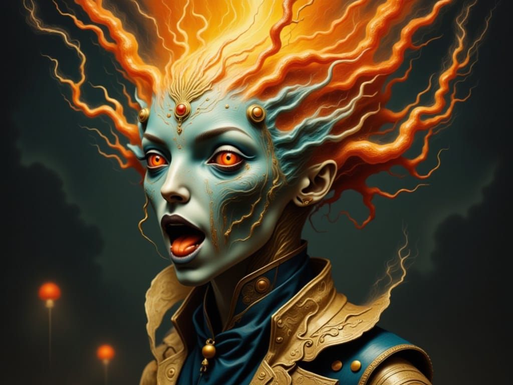 Alien Freak Show: Volcanic Head Eruption