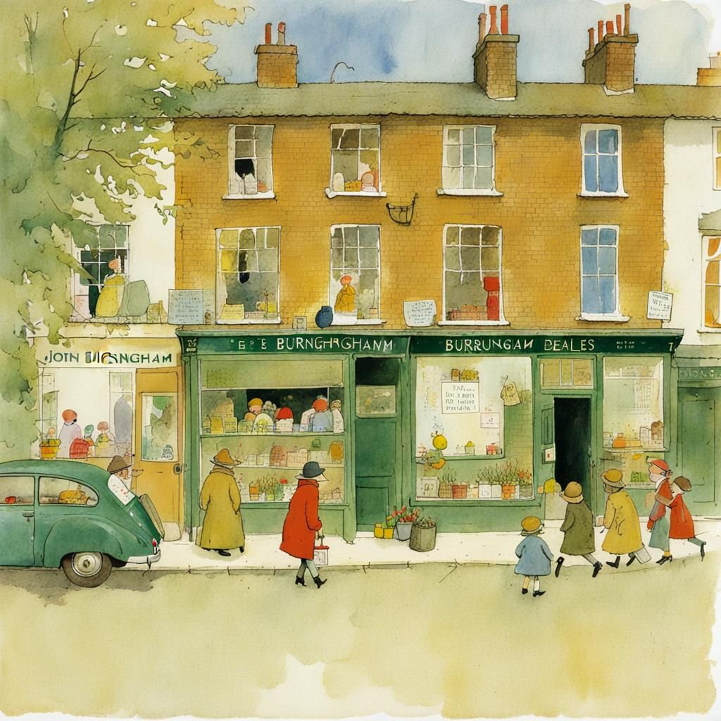 Whimsical Children's Book Illustration