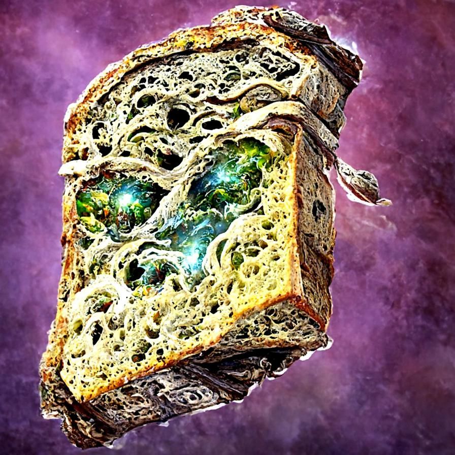 Moldy Bread from a Transcended World