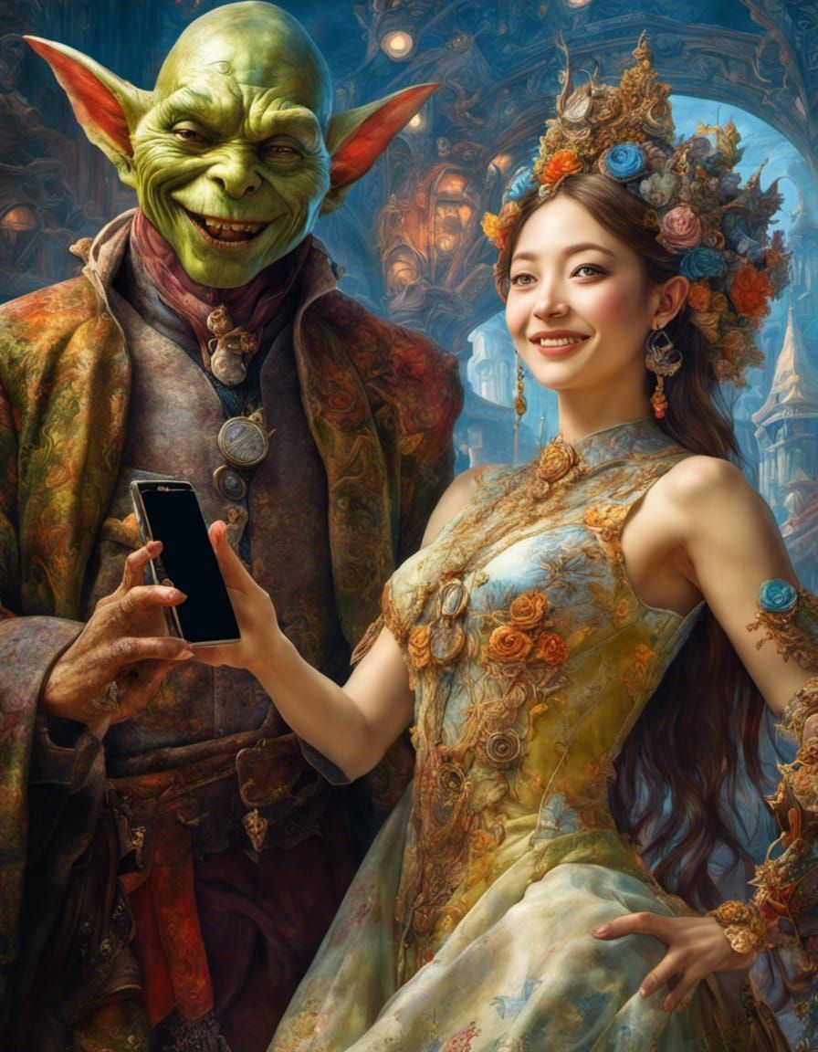 Selfies with Mythical Creatures