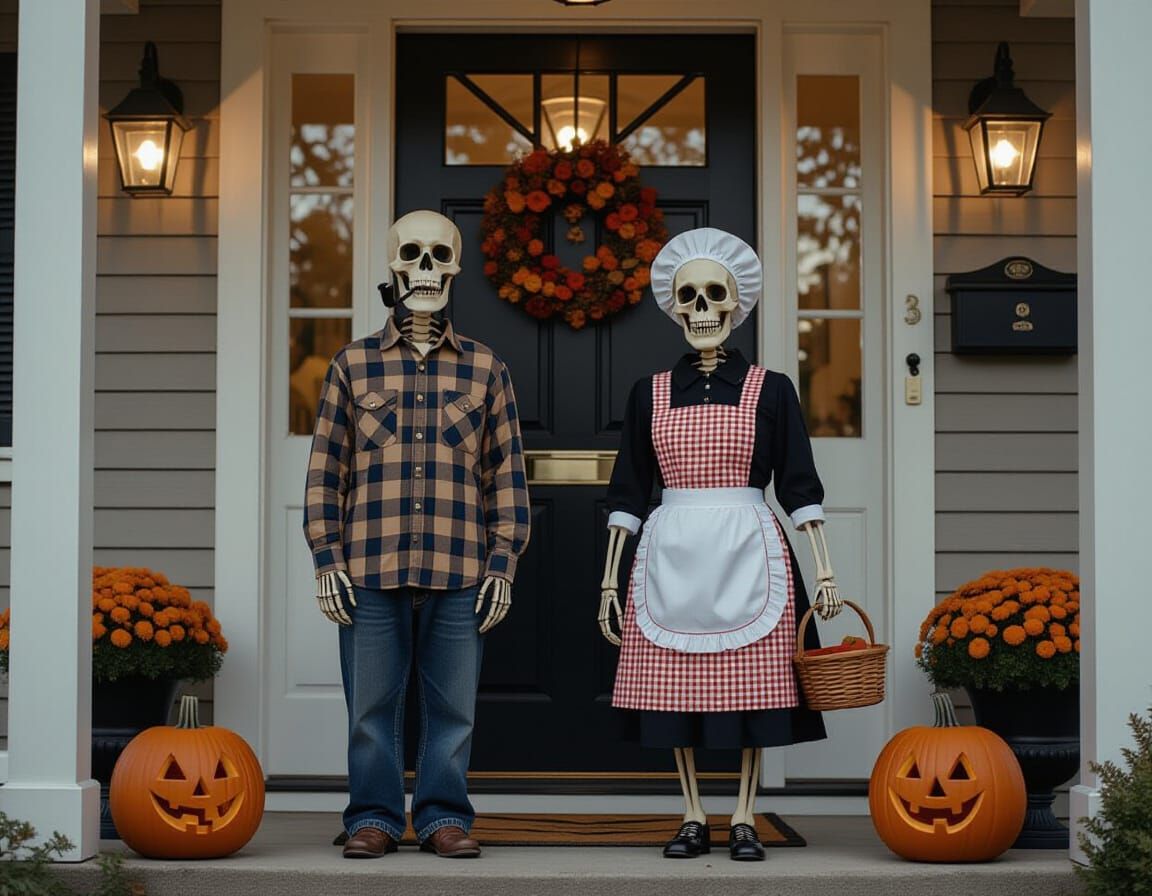 Trick-or-treaters welcome (even the living!)