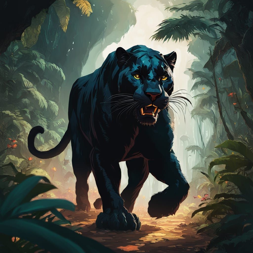 Black Panther Pirate Cove Adventure in Fantasy Realism