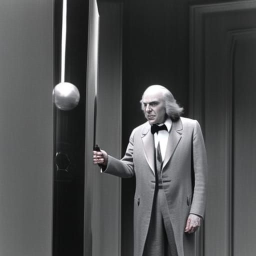 The Tall Man in a Doré-Rutkowski Inspired Horror Scene