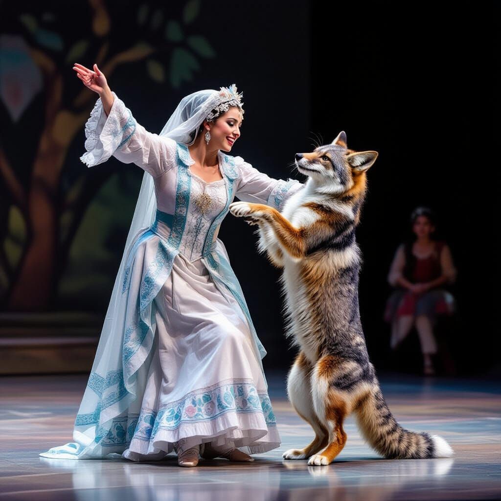 Ghost Teaches Fox to Dance