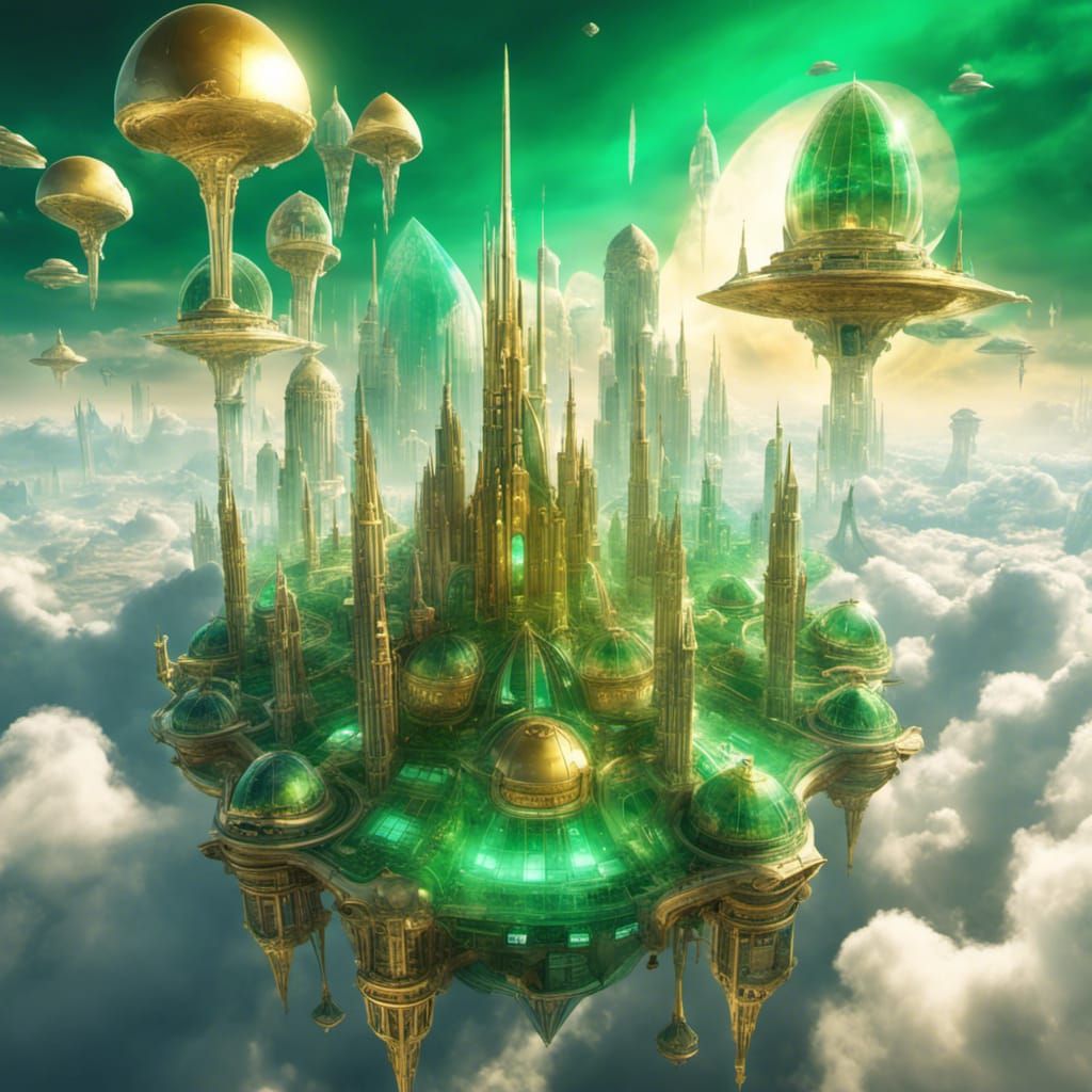 Emerald City in the Clouds