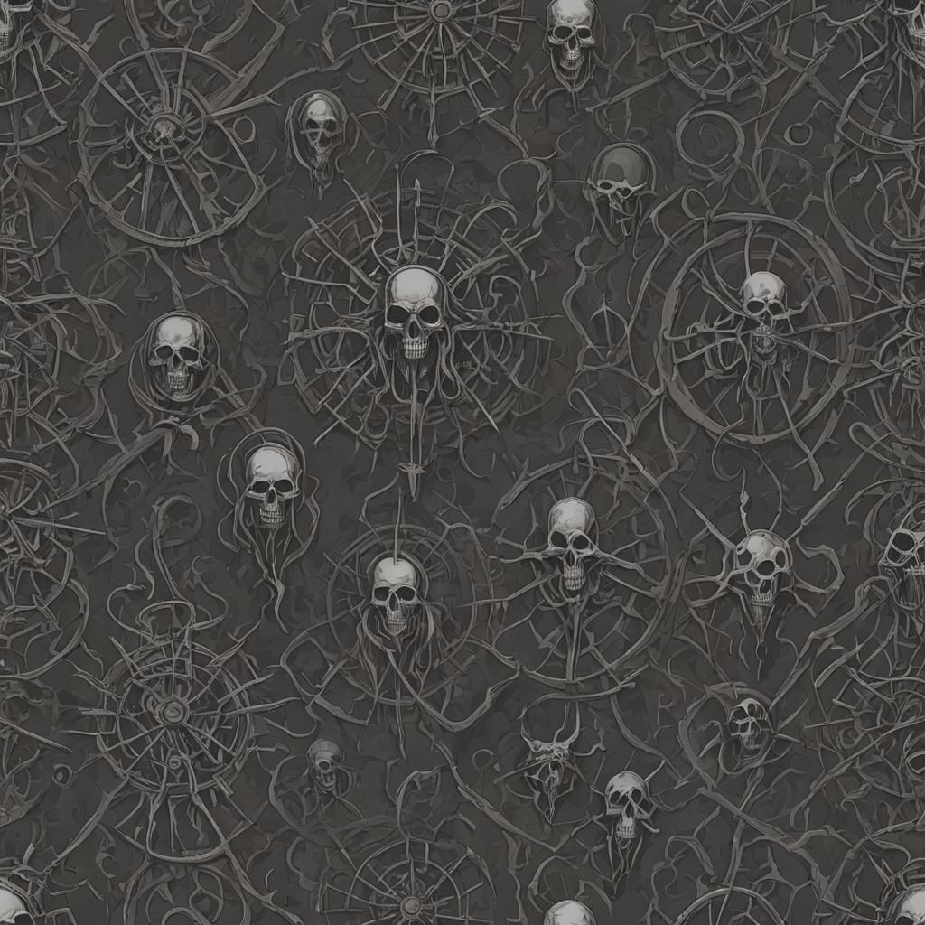 Dramatic Grimdark Image in Tenebrism Style