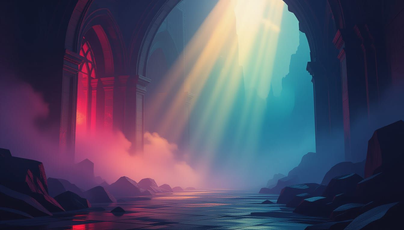 Mystical Fog with Dramatic Volumetric Light