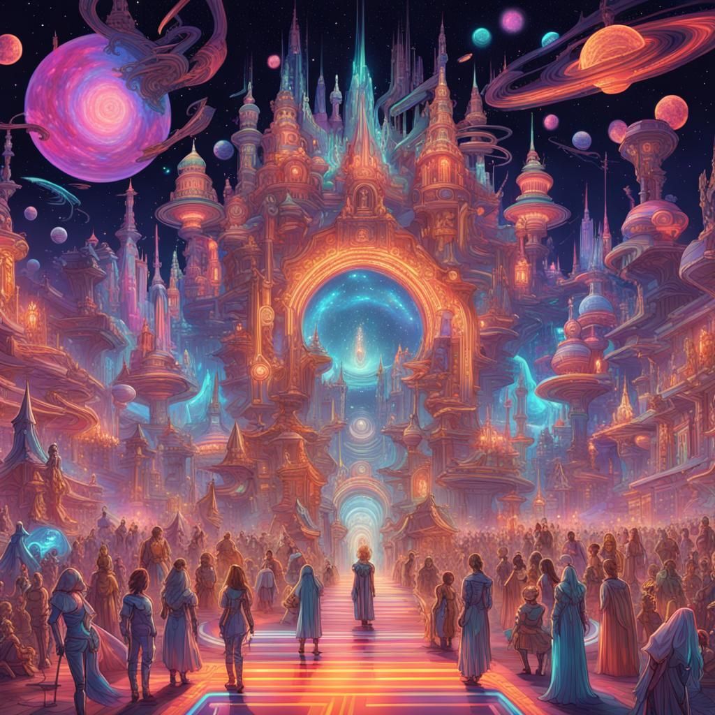 digitalized galactic festival