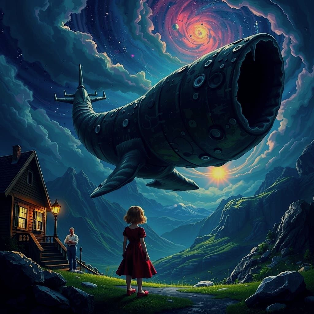 Dynamic Swirling Vortex Motion