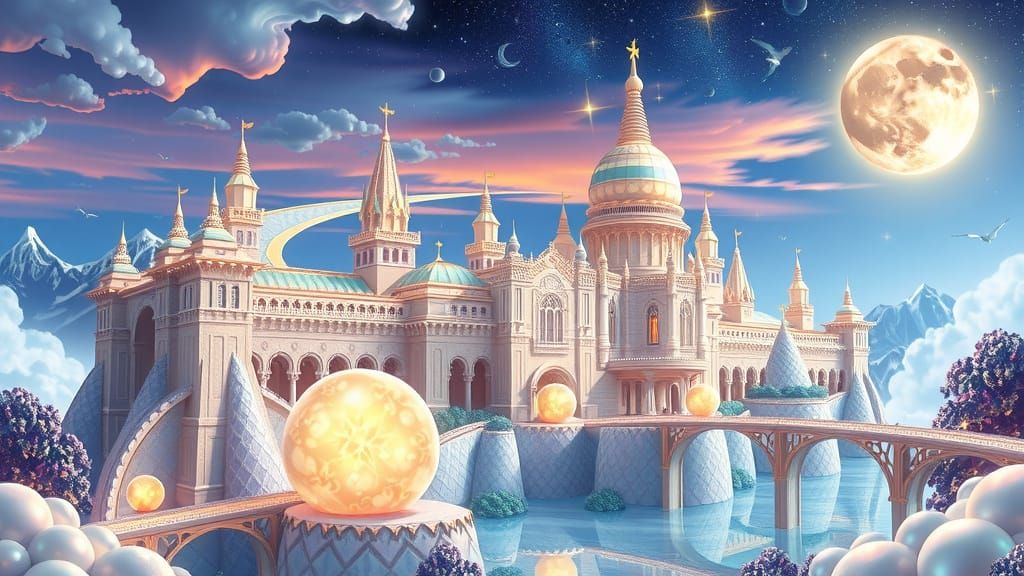 Pearlia: A Shimmering Kingdom of Pearlescent Majesty
