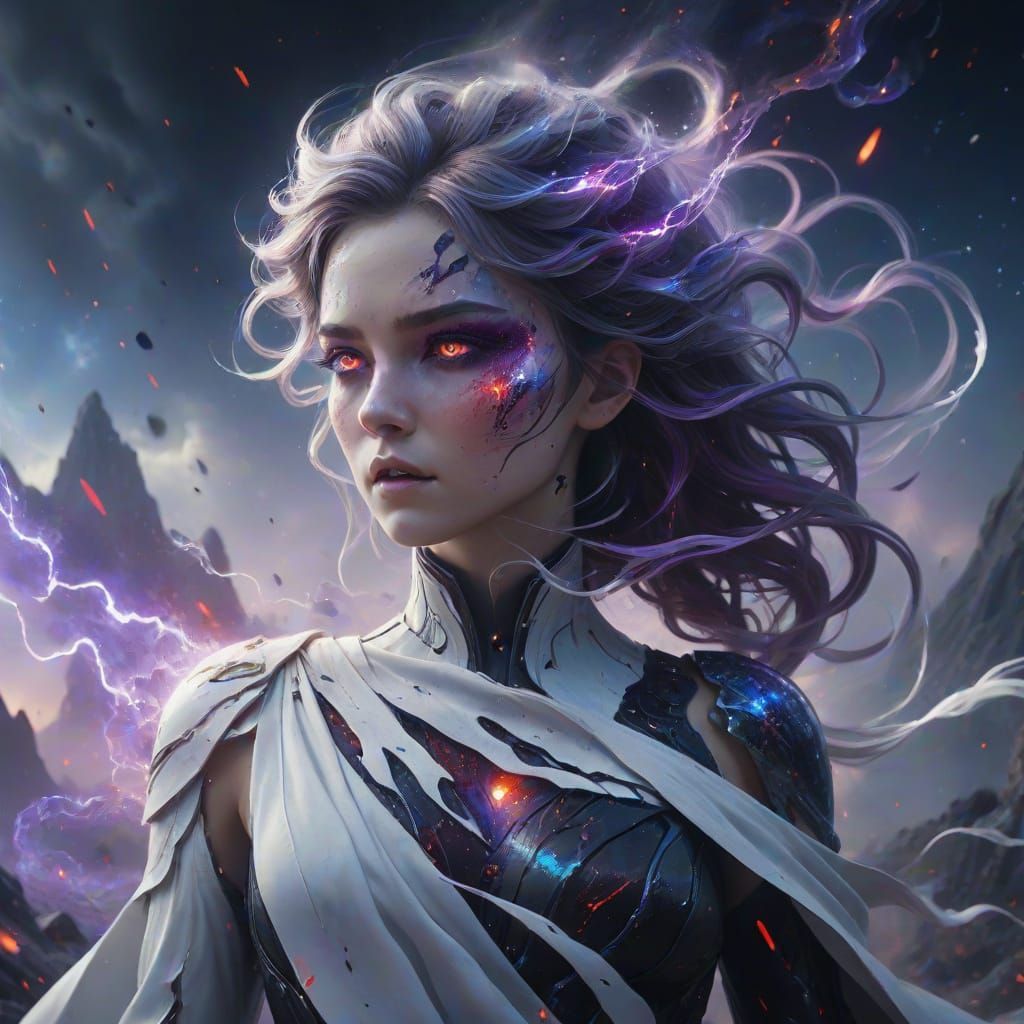 Cosmic Hero Amidst Dimensional Destruction