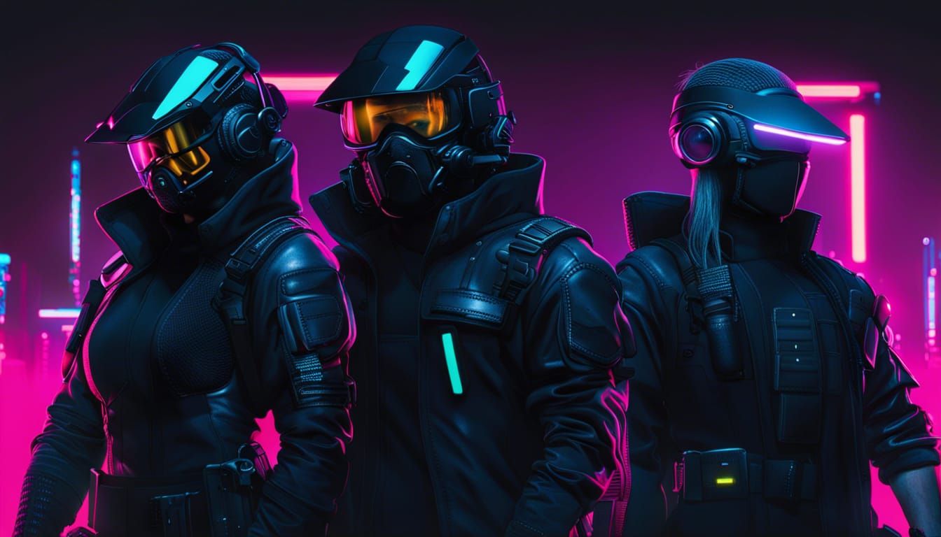 Cyberpunk swat