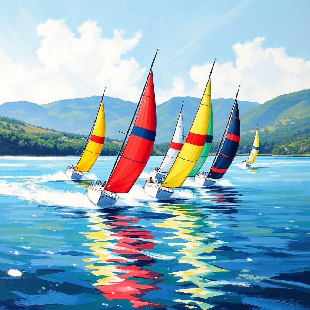 Peaceful Lake Reflection