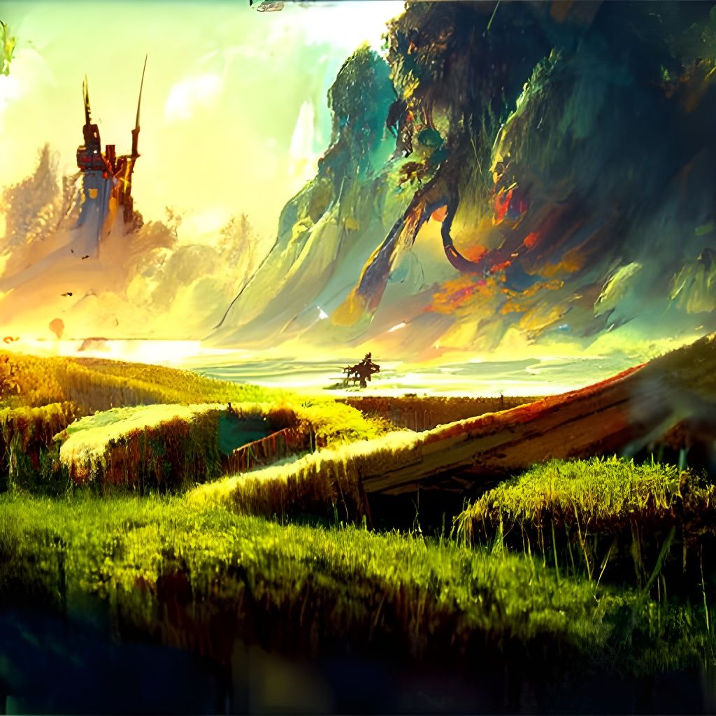 Enchanting Fantasy Landscape Art