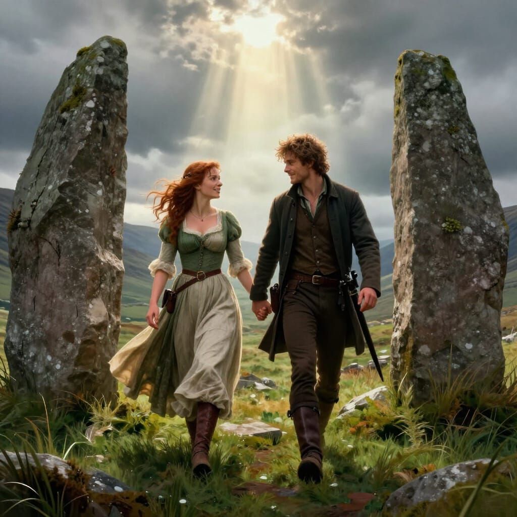 Fantasy Portal to Scotland with Claire and Jamie