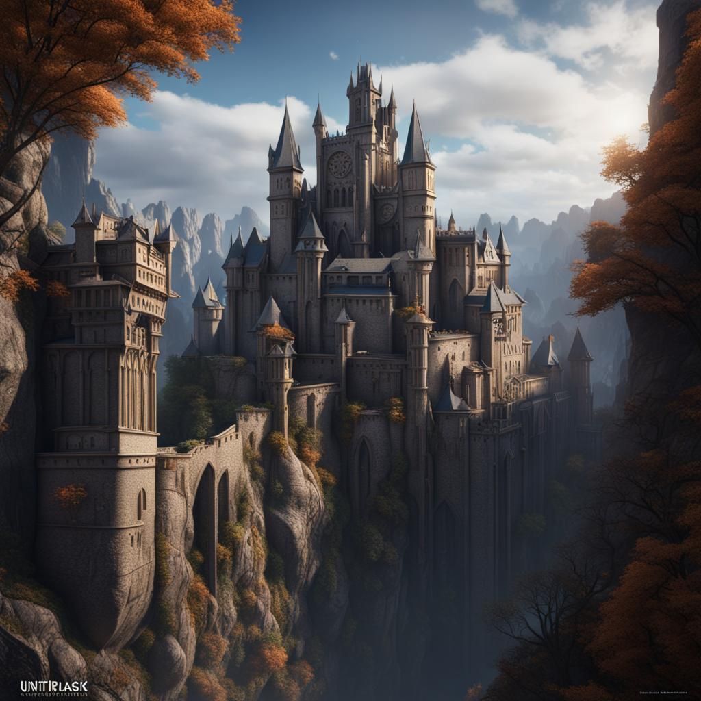 Westridge: Gothic City on a Cliff Face