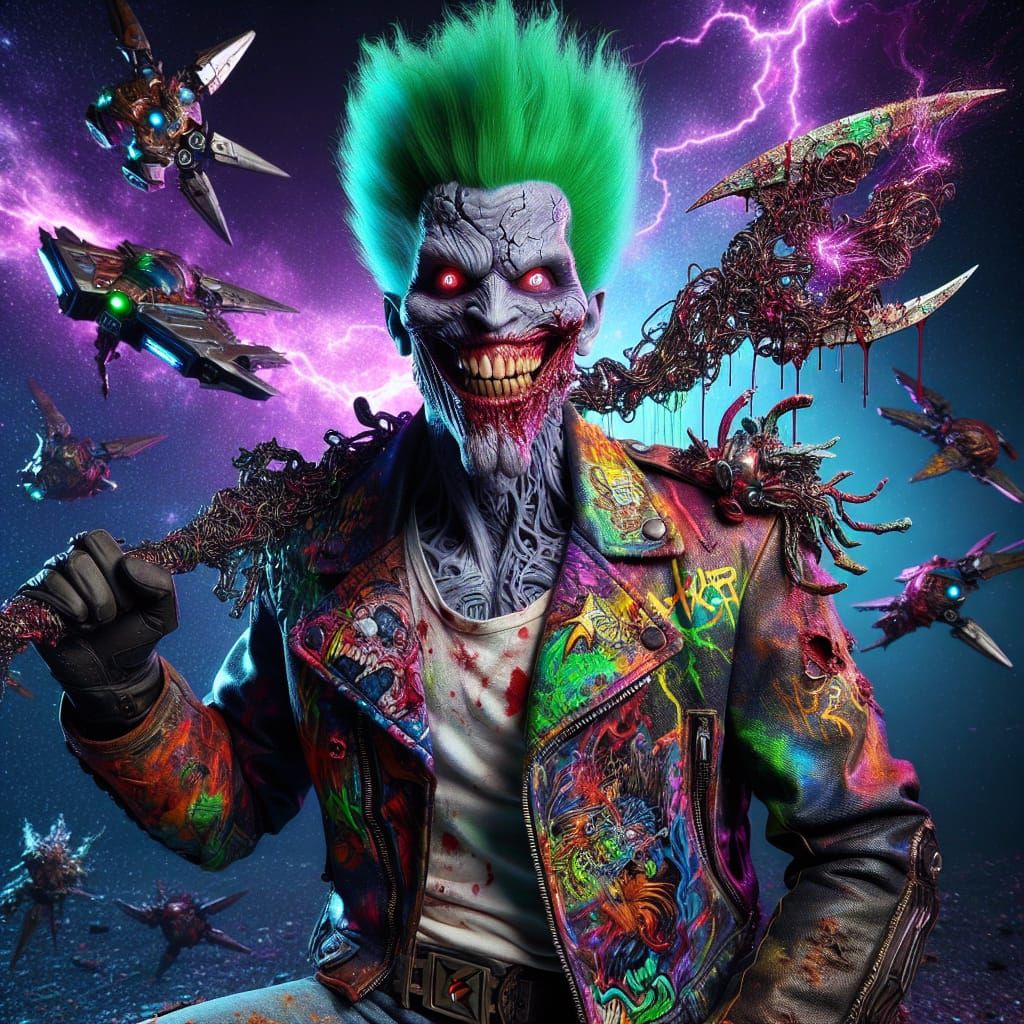 Cosmic Anarchist Embodies Interstellar Brutality and Twisted...