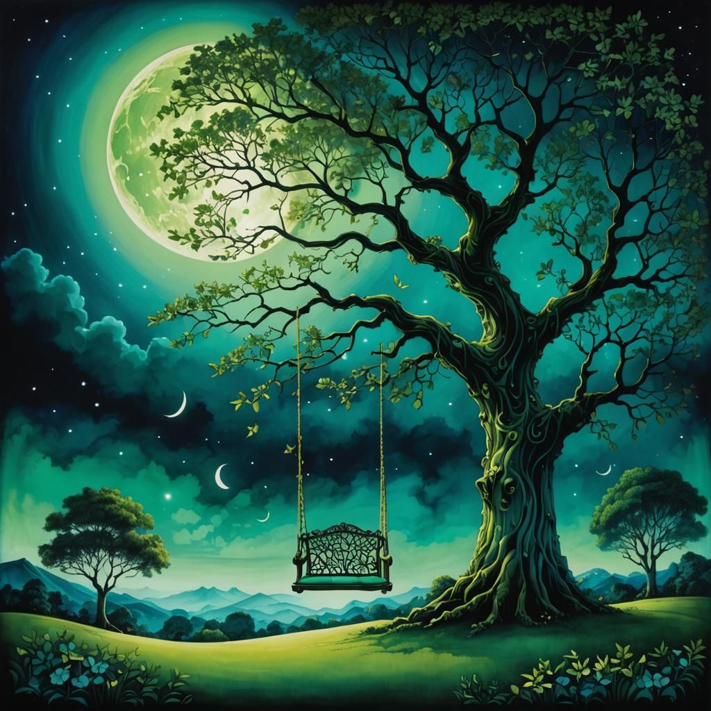 Green and Blue-Green