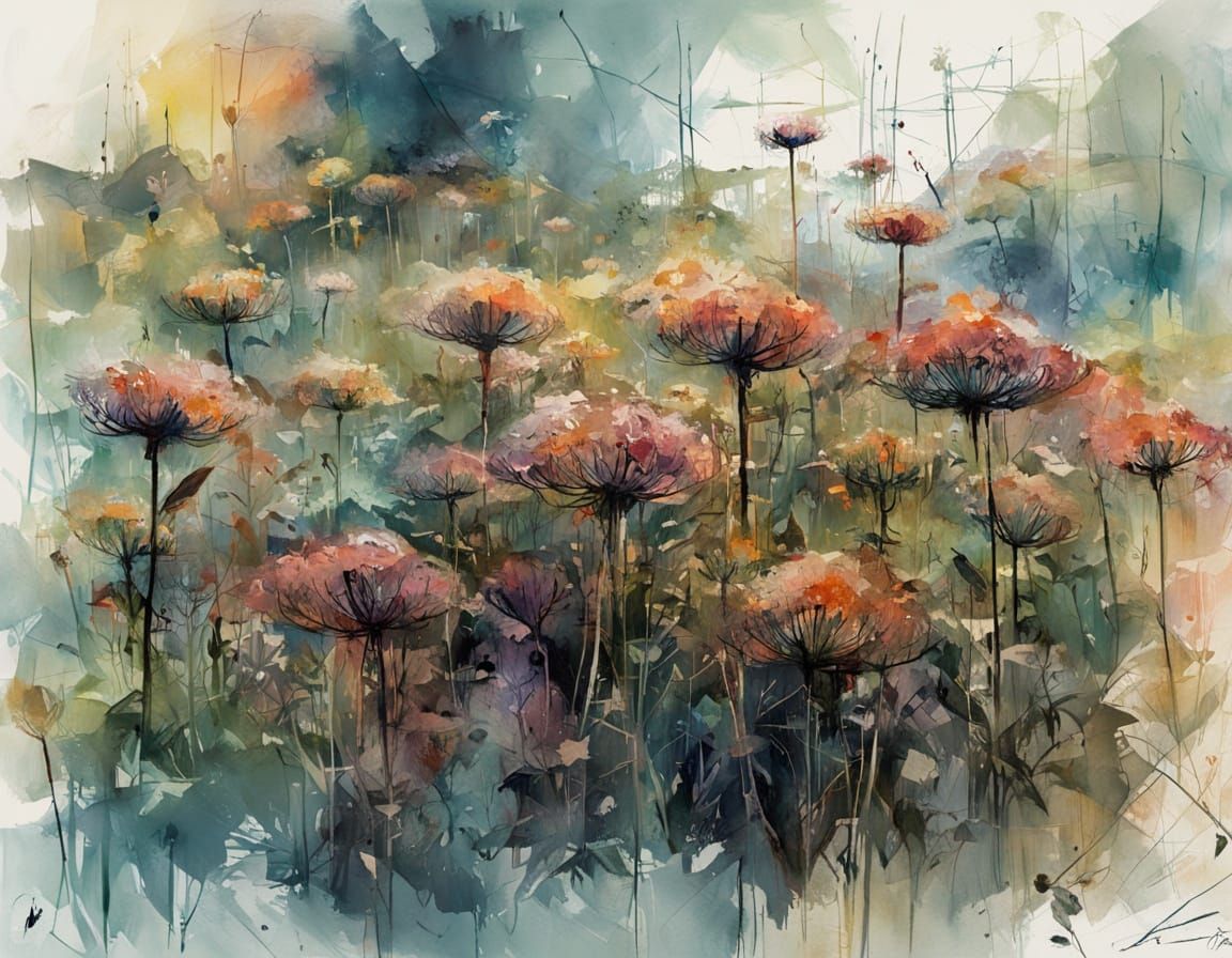 Mysterious Nocturnal Blooms in Deep Color