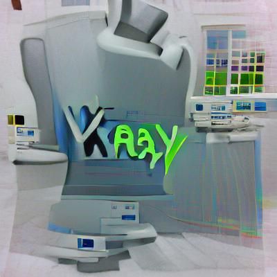 Realistic V-Ray Rendered Medical X-Ray