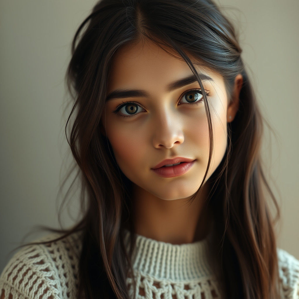 The most beautiful and captivating young woman in the world. (18 years old: 1.5).