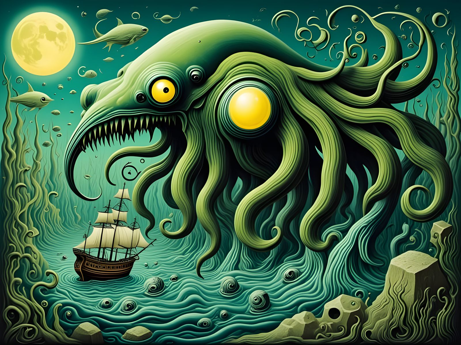 It Came From The Deep.