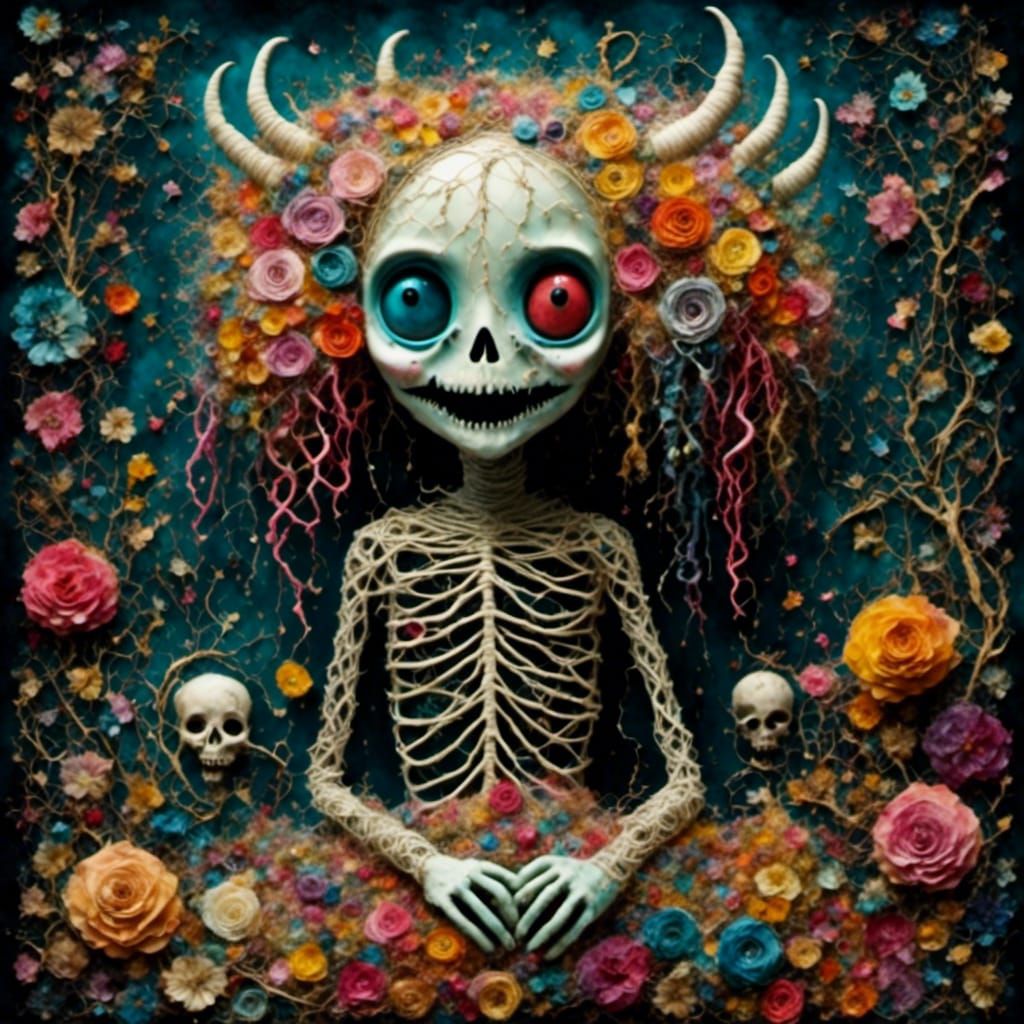 Yarn Monster Knitting: Pop Surrealism Art