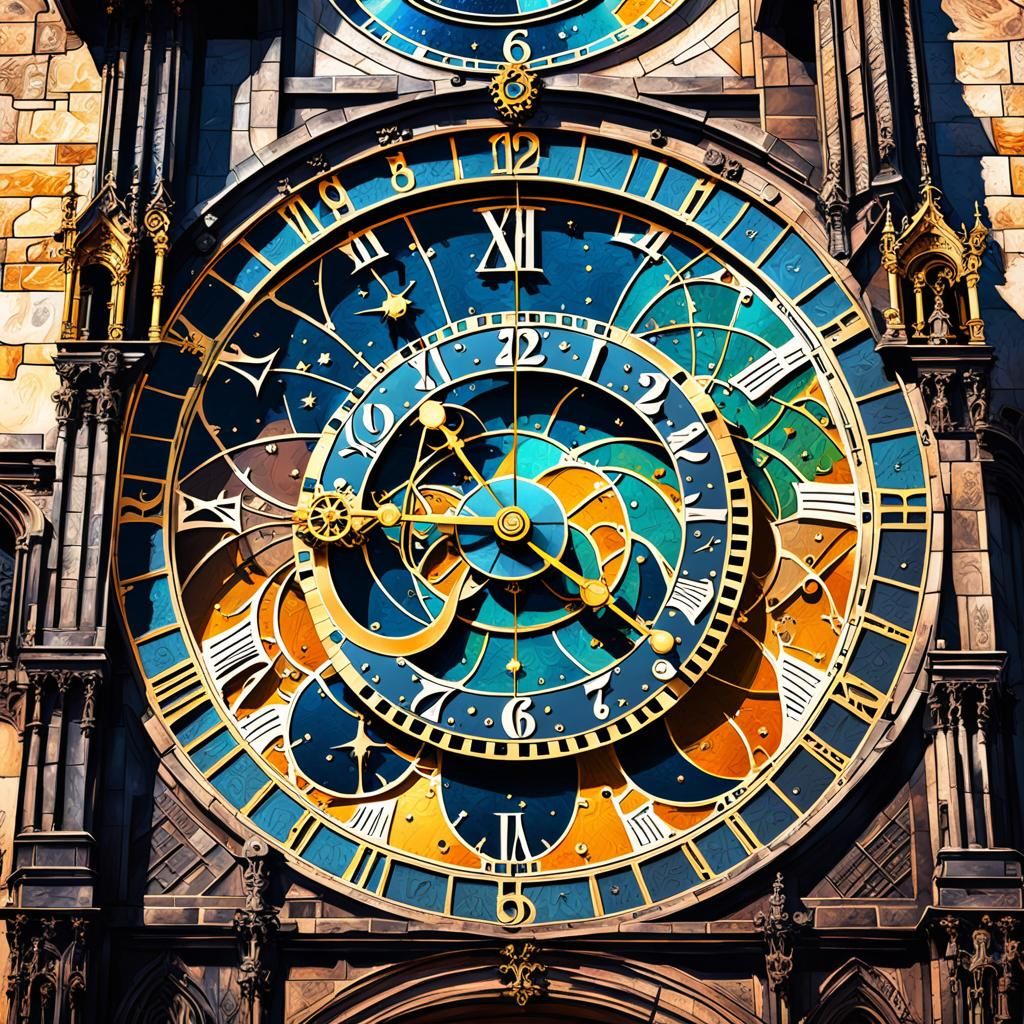 Astronomical clock