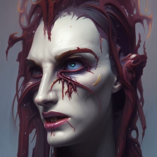 Eldritch Demonic Imp Portrait in Unreal Engine 5