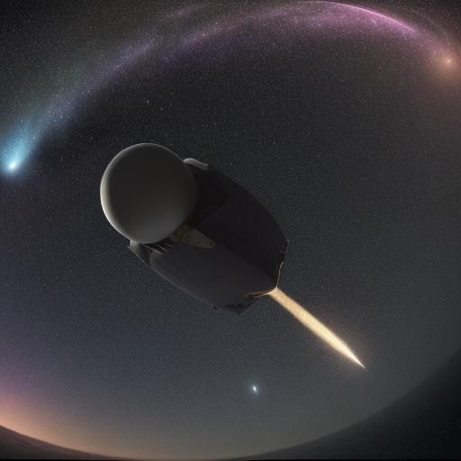 Halley's Comet Returns: A Digital Space Rendering