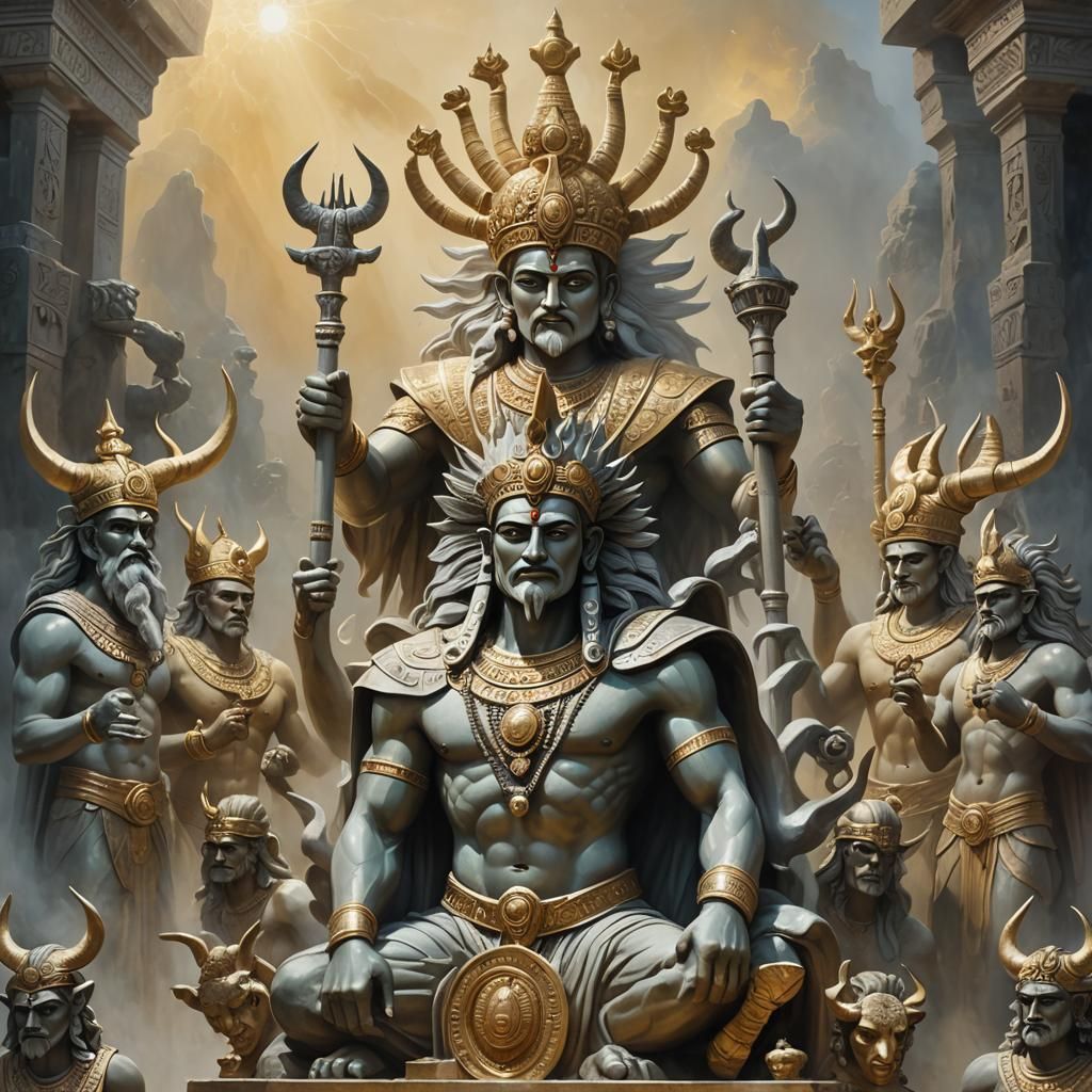 Surreal Autumn God Reveals Winter Landscape