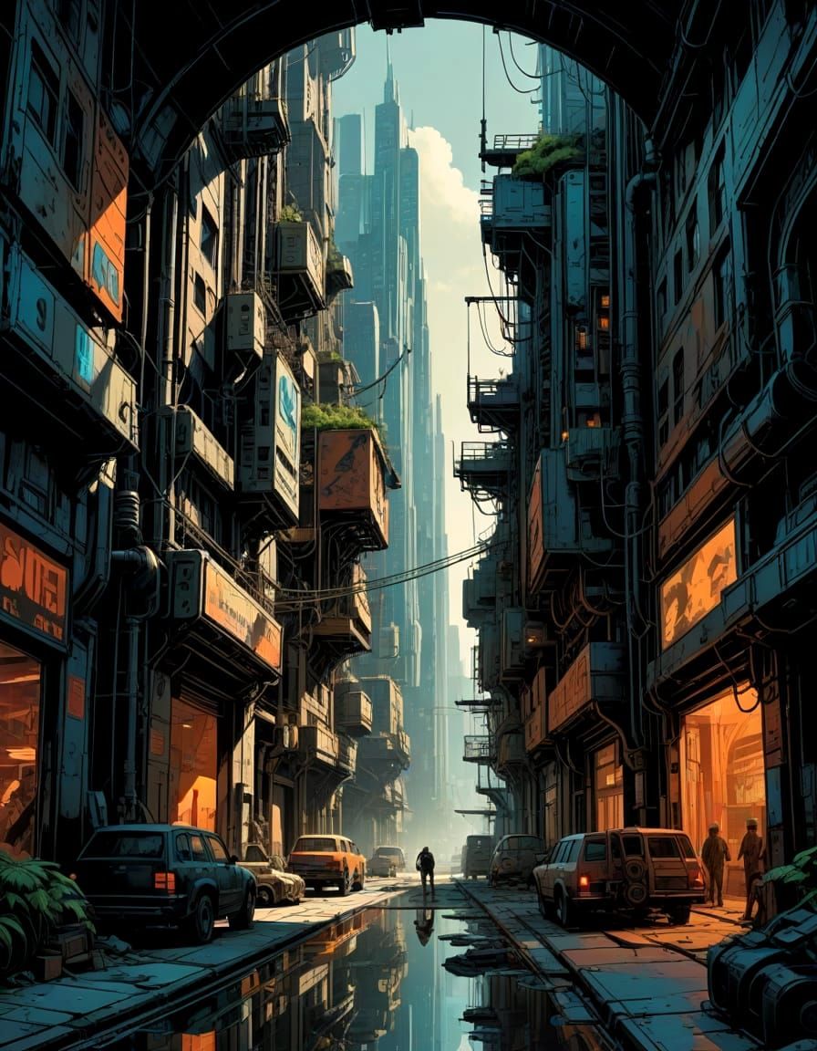 Inner City Illustration