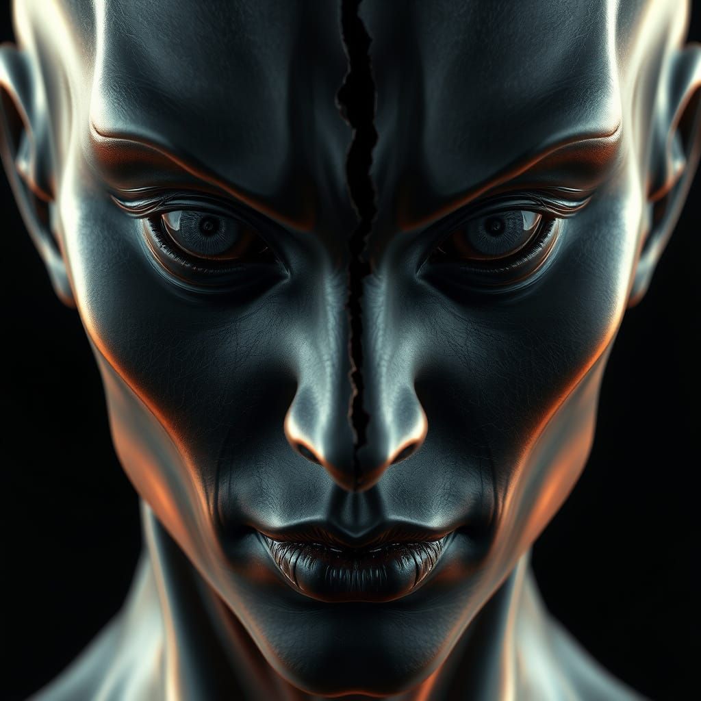 Dual Identities Unveiled in Metallic Silicon